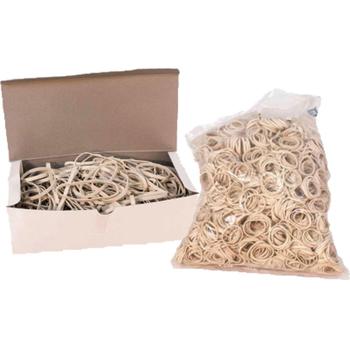 Roliba Gummibånd 5x120 mm hvid 500 g (444035)