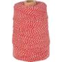 Roliba Bomuldsgarn 225 g 1,1 mm x 325 m rød/hvid