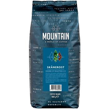 BKI Mountain Skånerost kaffe hele bønner 1 kg (40411600*6)