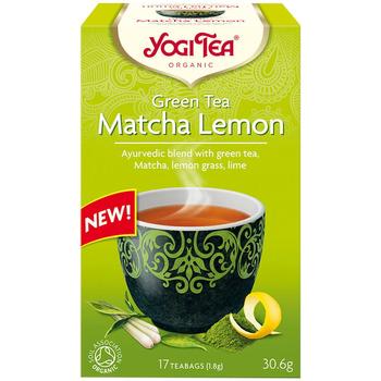 YOGI Tea Green Matcha Lemon 17 tebreve (20220210*6)