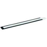 DURABLE etiketholder magnetisk 20x200mm mørkegrå 5stk
