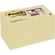 3M Post-it SS 51 x 51 mm blok i gul