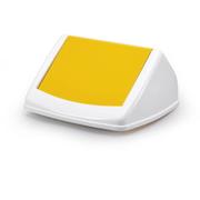 DURABLE Durabin 40L Flip vippelåg gul