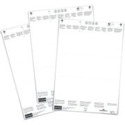 DURABLE indstiksark 74x210mm hvid