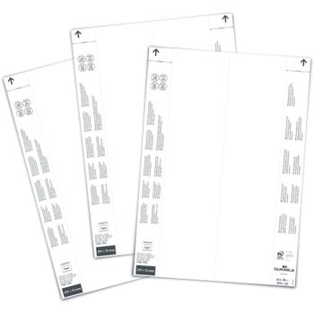 DURABLE indstiksark 74x297mm hvid (103102)