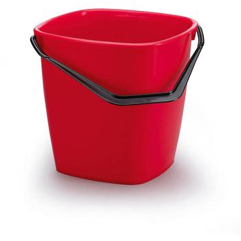 DURABLE rengøringsspand 14 l rød (1809414080*6)