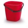 DURABLE rengøringsspand 14 l rød