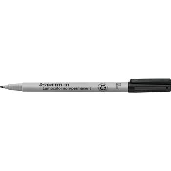 STAEDTLER Lumocolor 316F ikke-permanent overheadpen sort (316-9*10)