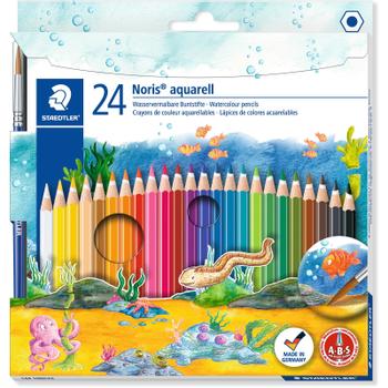 STAEDTLER Noris Club akvarel farveblyanter (14410NC24*5)