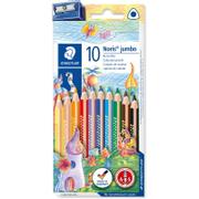 STAEDTLER Noris Club jumbo farveblyanter i sæt af 12 forskellige farver