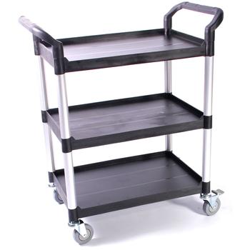 WhiteLabel Rullebord 480x850x1000mm sort (1012)