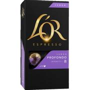 L Or L'OR Espresso Lungo Profondo 10 kapsler