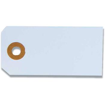 WhiteLabel Manillamærker 80x40 mm hvid 1000 stk (505133)