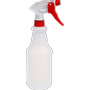 WhiteLabel Bruseflaske/forstøver 750ml rød