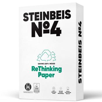 Steinbeis Papier Steinbeis NO. 4 A4 kopipapir 80g hvid 500ark (8018A4S*5)