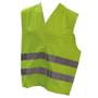 WhiteLabel Refleks-sikkerhedsvest OneSize gul