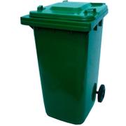 WhiteLabel Skraldespand 240L 580x670x1070mm grøn