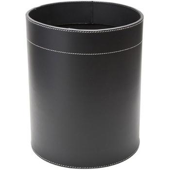 WhiteLabel WLi papirkurv læder sort (367013-9)