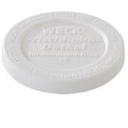 WECK låg t/patentglas Ø10,8 cm hvid plast 5 stk