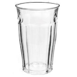 WhiteLabel Picardie vandglas Ø8, 7x12, 3cm 36cl hærdet 6stk (106613)