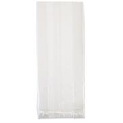 WhiteLabel Cellofanpose med sidefals 4x8x24cm klar 100stk