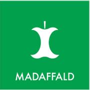 WhiteLabel Madaffald piktogram til kildesortering 12x12cm