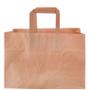 WhiteLabel Bærepose papir 17L 80g brun 200stk