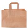 WhiteLabel Bærepose papir 17L 70g brun 200stk