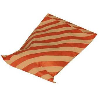 WhiteLabel Konfektposer 117-4 12x17,5cm brun/rød 1000stk (11958-3)