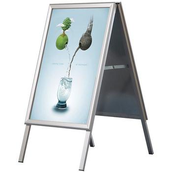 ALU-LINE Standard skiltestander nr. 117 i størrelsen 50x70 cm i farven alu (5356-11)