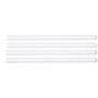 WhiteLabel Sugerør papir 220 mm Ø13 mm hvid 100 stk