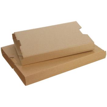 WhiteLabel Bogemballage 305x250x10-110mm brun 50stk (602743*50)