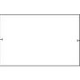 WhiteLabel Prisetiket aftagelig 26x12mm hvid 1500stk