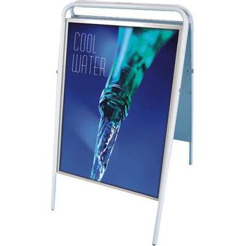 WhiteLabel EXPO SIGN Standard skiltestander nr. 105 i størrelsen 50x70 cm i farven hvid (3313)