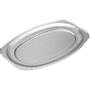 WhiteLabel Alufad oval 54x36 cm