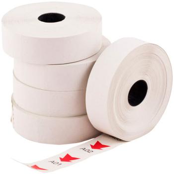 Niels Birk Kønummer billetter hvid/rød 2000stk (1812004)