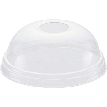 WhiteLabel Kuppelplastlåg bio Ø95mm klar 100 stk (105217-1)