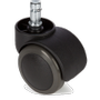 WhiteLabel Bløde hjul t/kontorstol Ø50mm 10mm