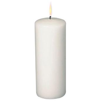 WhiteLabel Bloklys 7x18cm hvid (13018*12)