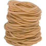QConnect gummibånd nr 22 Ps/1000 gr brun 120x1.5mm