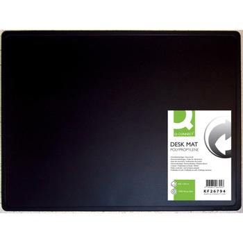 QConnect skriveunderlag Sort 40x53 cm (KF26794)