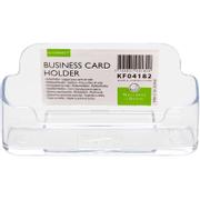QConnect visitkortholder Klar t/bord  98x54x50mm