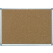 QConnect opslagstavle Kork m/alukant 90x120 cm