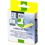 QConnect tapekassette D1 Sort/klar 12 mm x 7 mtr 45010