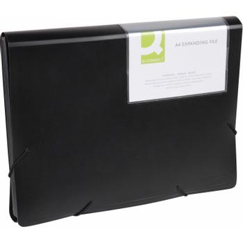 QConnect projektmappe PP Sort A4 13-delt (KF01276)