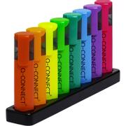 QConnect tekstmarker Borddisplay/8 stk ass farver