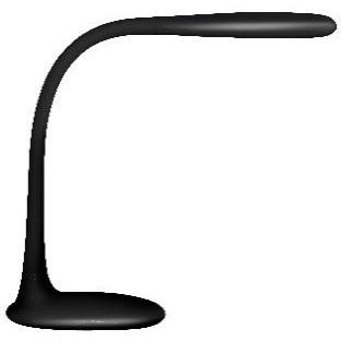 UNILUX LUCY lampe i sort (400093640)