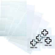 DURABLE indstiksark 105x105mm transparent