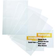 DURABLE indstiksark 148x148mm transparent