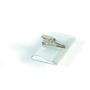 DURABLE Crocodile Clip Badge 40X75Mm